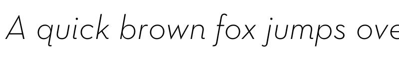 Preview of Neutra Text Light Italic Alt