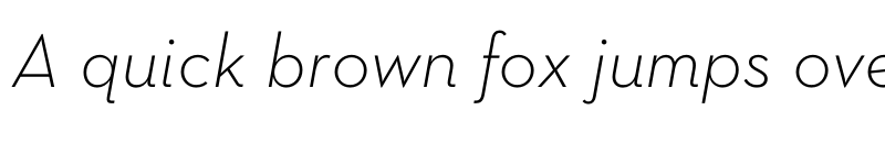 Preview of Neutra Text Light Italic