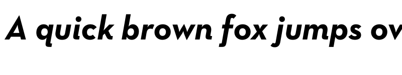 Preview of Neutra Text TF Bold Italic Alt