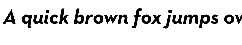 Preview of Neutra Text TF Bold Italic