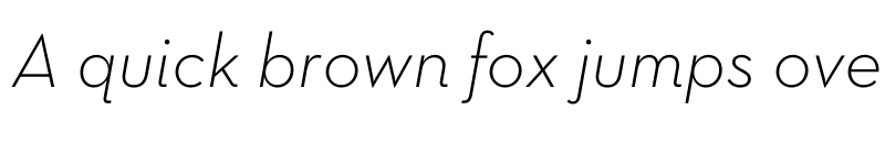 Preview of Neutra Text TF Light Italic Alt