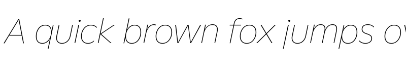 Preview of Neuwelt Thin Italic