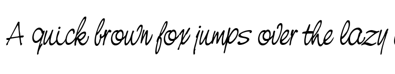 Preview of NevilleScript Italic