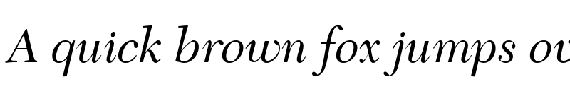 Preview of New Caledonia Italic