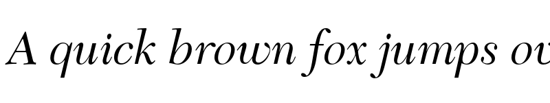 Preview of New Caledonia Old Style Figures Italic