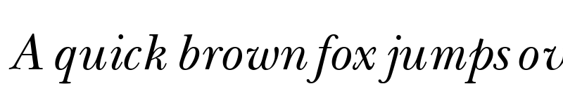 Preview of New Italic