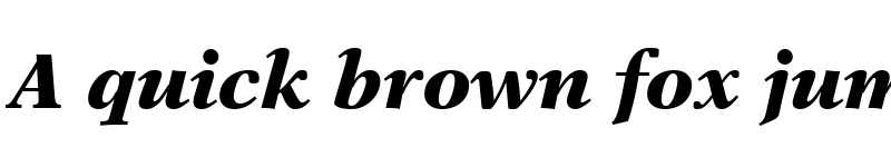 Preview of NewAster LT SemiBold Bold Italic