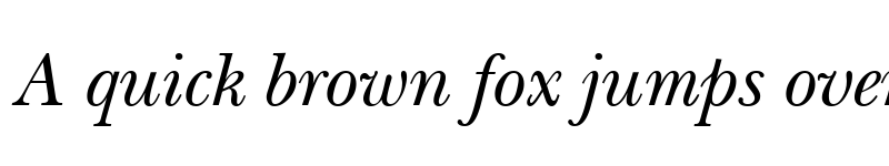 Preview of NewBaskervilleCTT Italic