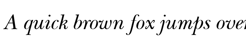 Preview of NewBaskervilleODTT Italic