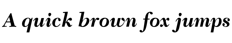 Preview of NewCaledonia LT Bold Italic