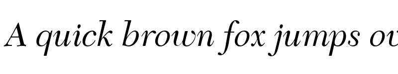 Preview of NewCaledonia LT Italic