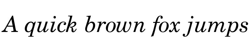 Preview of NewCenturySchlbk CE Italic