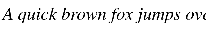 Preview of News Serif ITALIC