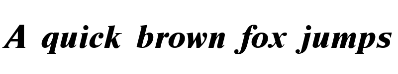 Preview of NimbusRomDExtBol Italic