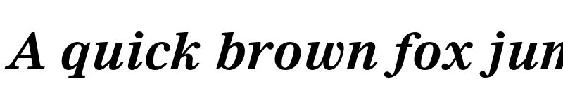 Preview of Nimrod MT Bold Italic