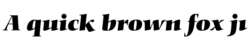 Preview of Nofret Bold Italic