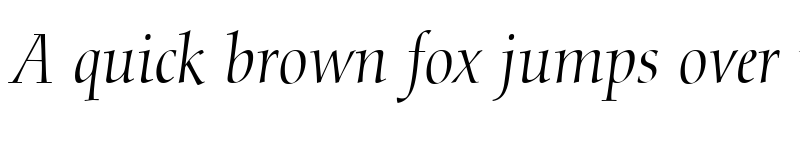 Preview of Nofret-Light LightItalic