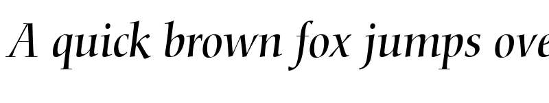 Preview of Nofret RomanItalic