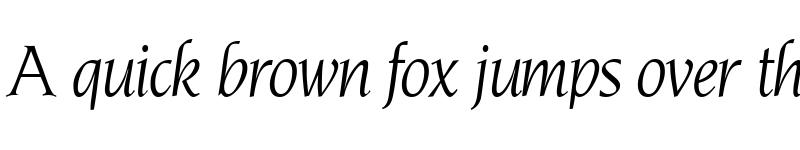 Preview of Novelty RegularItalic