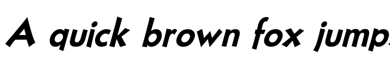 Preview of NuevoLitho PlainItalic