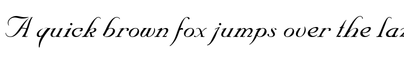 Preview of NuptialScript Italic