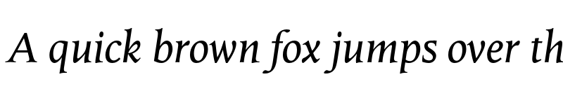 Preview of Octavian MT Italic