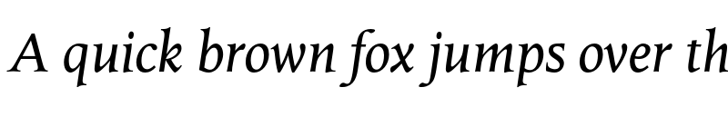 Preview of Octavian MT Std Italic