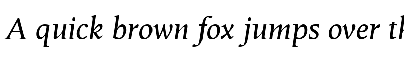 Preview of OctavianMTOldstyleFigures RomanItalic