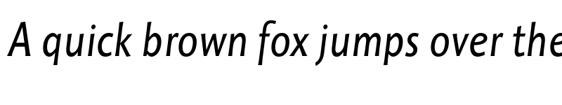 Preview of Octone ITC Std Italic