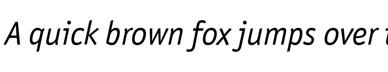 Preview of OfficinaSanITCBoo Italic