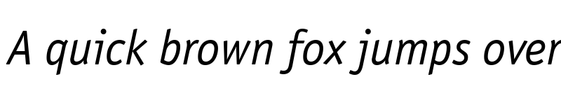 Preview of OfficinaSansWinCTT Italic