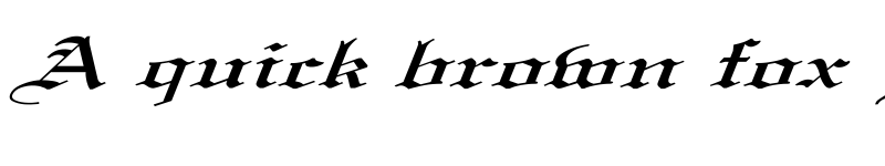 Preview of Old English Ex Italic Italic