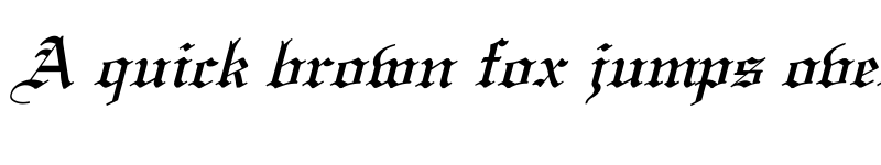 Preview of Old English Italic Italic