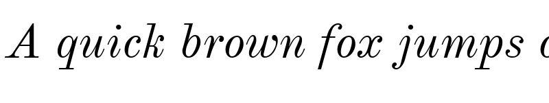 Preview of Old Standard TT Italic