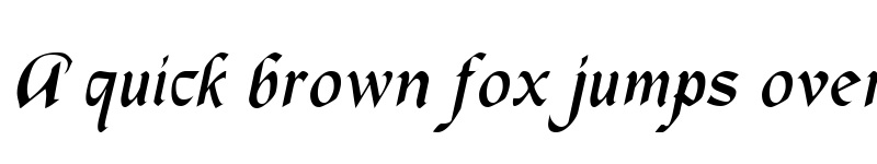 Preview of OldCountry Italic