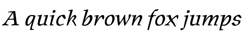 Preview of Oldrichium ITC Std Italic