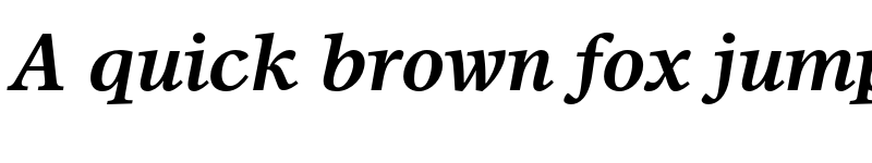 Preview of Olympian LT Std Bold Italic