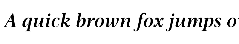 Preview of Omnibus SemiBold Italic