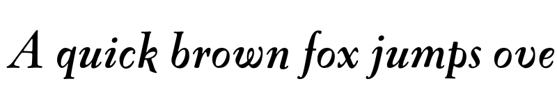 Preview of Oneleigh Bold Italic