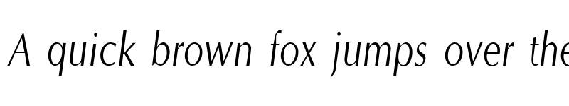 Preview of OptaneCompact Italic