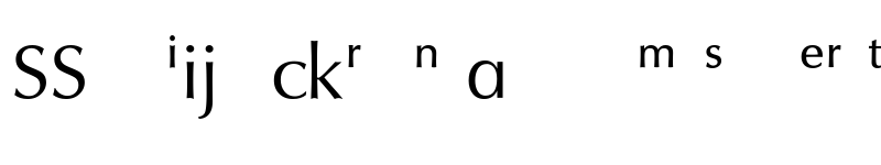 Preview of OptimaLigatures Regular
