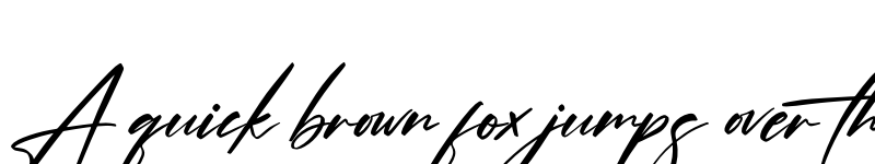 Preview of Optimistic Signature Italic