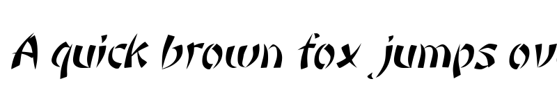 Preview of Orient1 Italic