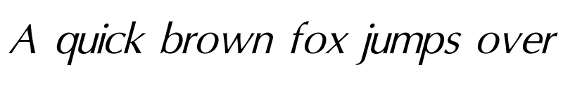 Preview of Oxford Italic Italic