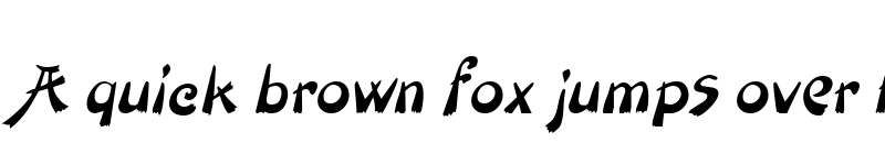 Preview of Paintbrush Italic