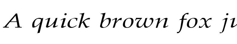 Preview of PalisadeBroad Italic