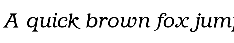 Preview of Paragon RegularItalic