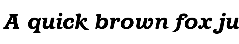 Preview of ParagonHeavy RegularItalic