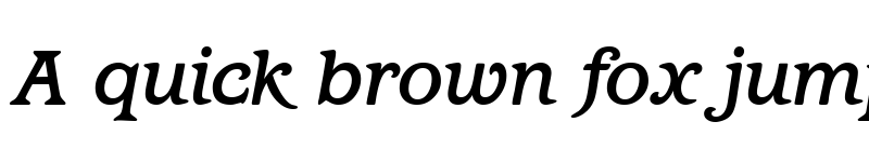 Preview of ParagonMedium RegularItalic