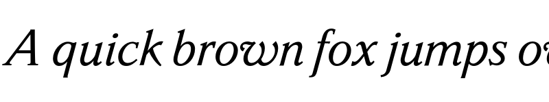 Preview of Parkinson Italic